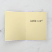 Grappig als de schoen past bij Halloween Witch-ins Kaart (Binnen)