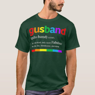 Grappig als een man met een handige LGB-homo T-shirt