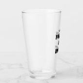 Grappig als een sukkel. Bier Glas (Rechts)