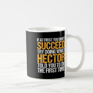 Grappig als het je in eerste instantie niet lukt o koffiemok