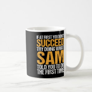 Grappig als het je in eerste instantie niet lukt o koffiemok