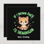 Grappig als ik een keer Shenan doe, dan ga ik naar Kaart (Voorkant / Achterkant)