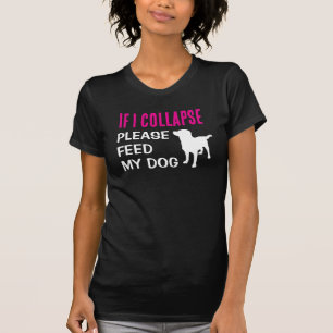 Grappig als ik het Hondenliefhebber van de hondenm T-shirt