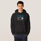 Grappig als ik het Hondenliefhebber van de hondenv Hoodie (Voorkant volledig)