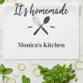 grappig als ik het moet roeren, het is zelfgemaakt theedoek (Gevouwen)