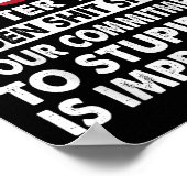 Grappig als ik Trump nog steeds haat na deze Biden Poster (Hoek)