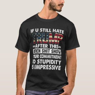 Grappig als ik Trump nog steeds haat na deze Biden T-shirt