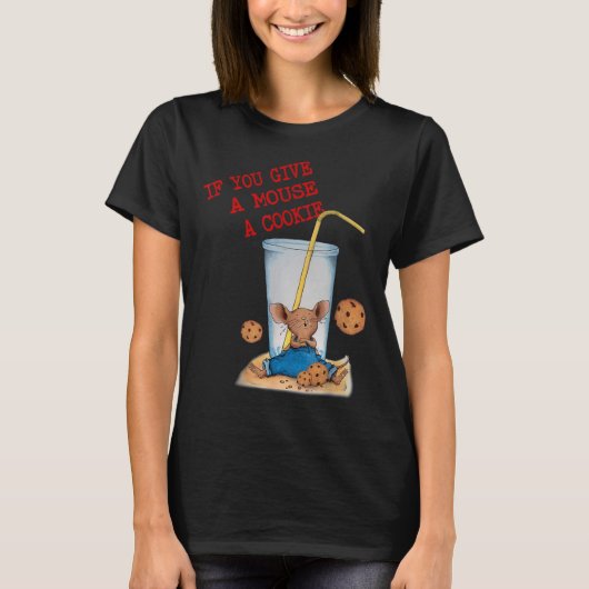 Grappig als je muis een koekjeskostuum verjaardag  t-shirt (Voorkant)