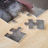 Grappig als je tong uitsteekt legpuzzel (Zijkant)