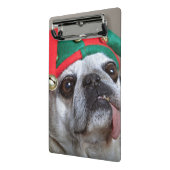 Grappig als je tong uitsteekt mini klembord (Angled2)