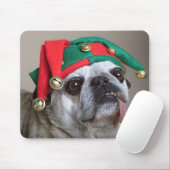 Grappig als je tong uitsteekt muismat (Met muis)