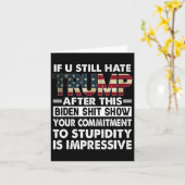 Grappig als je Trump nog steeds haat na deze Biden Kaart (Gele Bloem)