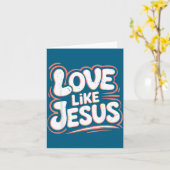 Grappig Als Jezus Groovy Christelijk Peuter Kaart (Gele Bloem)