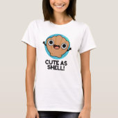 Grappig als Shell Grappig Seashell Pun T-shirt (Voorkant)