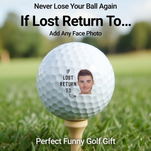 Grappig Als Verloren Keer Terug Naar Aangepaste Ge Golfballen