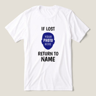 Grappig Als Verloren, Terug Naar Aangepaste Foto G Tri-Blend Shirt