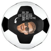 Grappig als verloren Terug naar Jongen's Gezichtsf Voetbal (Gedraaid)