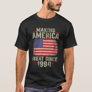 Grappig Amerika geweldig maken sinds 1994 Design 2 T-shirt