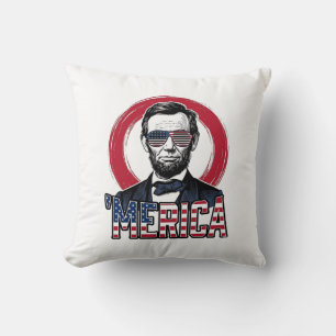 Grappig Amerika Patriotisch President Vintage Vect Kussen