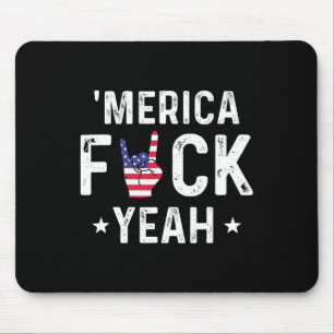 Grappig Amerika Yeah 4 juli Muismat
