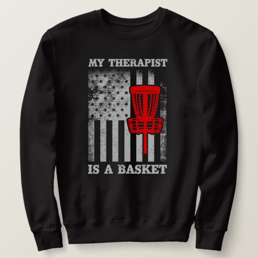 Grappig Amerikaans Flag Ultimate Frisbee Quote Trui (Design voorkant)