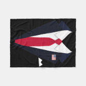 Grappig Amerikaans President Trump Pak Gemakkelijk Fleece Deken (Voorkant (Horizontaal))