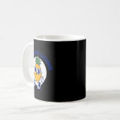 Grappig ananasshirt leuk tropisch fruit cartoon koffiemok (Voorkant links)
