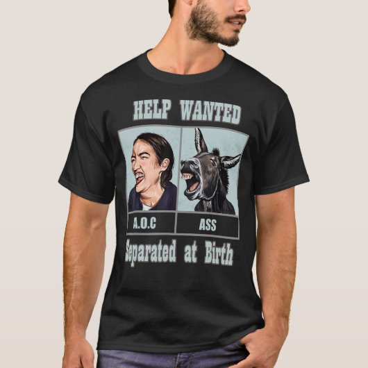 Grappig Anti AOC Alexandria Ocasio Cortez do T-shirt (Voorkant)