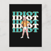 Grappig Anti-Joe Biden Is Een Idioot Sarcastisch P Briefkaart (Voorkant)