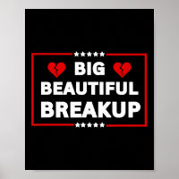 Grappig anti-Trump BBB Grote Mooie Breakup Politie