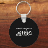 Grappig anti Trump - ga terug! Trump Evolution T-s Sleutelhanger (Voorkant)
