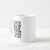 Grappig Anti Trump Gezegde Voormalig Dude Presiden Koffiemok (Voorkant links)