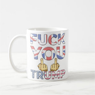 Grappig anti-Trump politiek satire ontwerp Korda Koffiemok