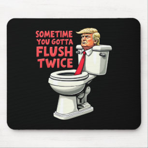 Grappig Anti Trump Soms Moet Je Even Tweemaal Door Muismat