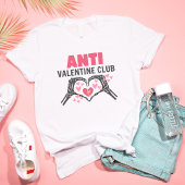 Grappig Anti Valentijnsdag Gift Schattige Eenzame  T-shirt