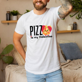 Grappig Anti-Valentijnsdag Gift Schattigee Pizza L T-shirt