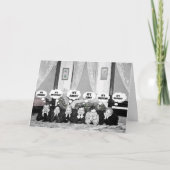 GRAPPIG ANTIEK EDWARDIAN Thought Bubbles Foto Kaart (Voorkant)