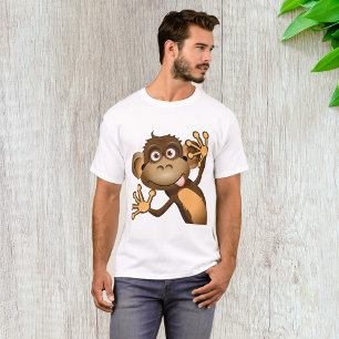 Grappig Apen T-Shirt voor Mannen