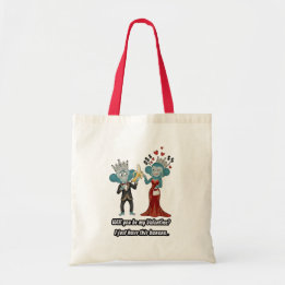 Grappig Apenkoppel Valentijnsdag Tote Bag