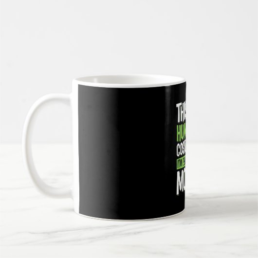 Grappig Apenkostuum Halloween Vector Koffiemok (Links)