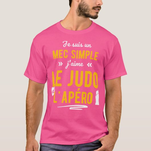 Grappig Apero Judo Grappig Idee T-shirt (Voorkant)