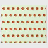 Grappig Apple inpakpapier (Vlak)