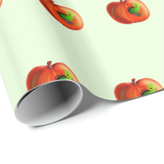 Grappig Apple inpakpapier (Rol Hoek)