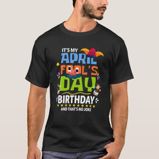 Grappig April Fool's Day, het is mijn April Fool's T-shirt (Voorkant)