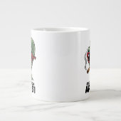 Grappig Area 51 Alien Design Grote Koffiekop (Voorkant)