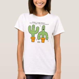 Grappig Arizona Cactus Lover Schattige Cartoon Cac T-shirt