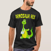 Grappig Armosaur Rex Gebroken Arm Dinosaurus Kinde T-shirt (Voorkant)