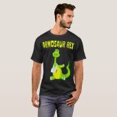 Grappig Armosaur Rex Gebroken Arm Dinosaurus Kinde T-shirt (Voorkant volledig)