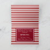 Grappig arrogant kerstfeest feestdagen kaart (Binnen)