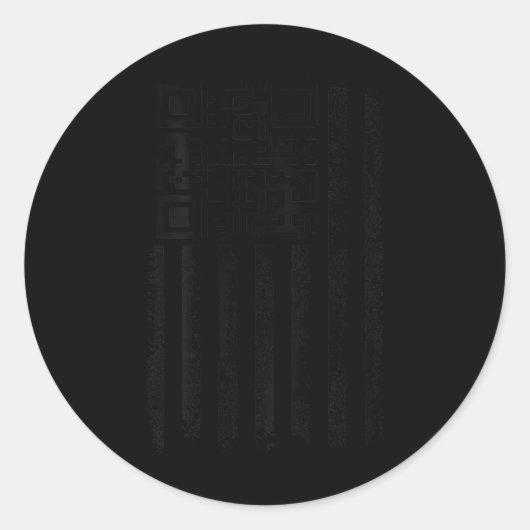 Grappig Art Trump Dancing Dance Code (op de achter Ronde Sticker (Voorkant)